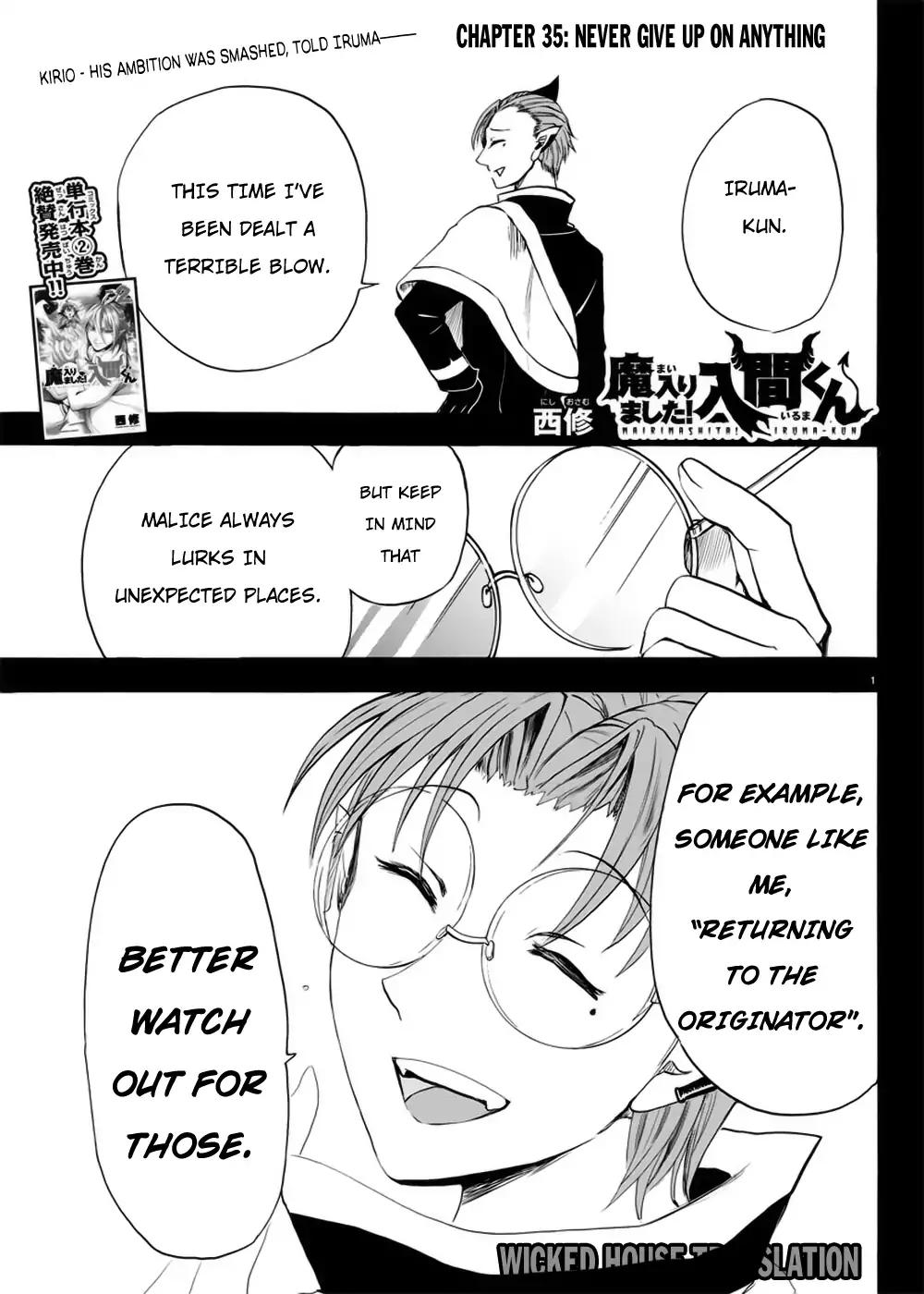 Welcome to Demon School! Iruma-kun, Chapter 35 image 02